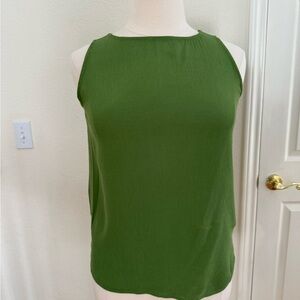 Lime Green Sleeveless Women's Top